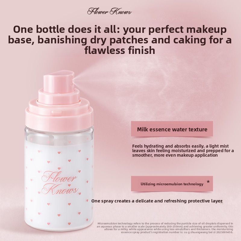 FlowerKnow Makeup Base Moistur - Korean Lifestyle Products ulasan dan harga